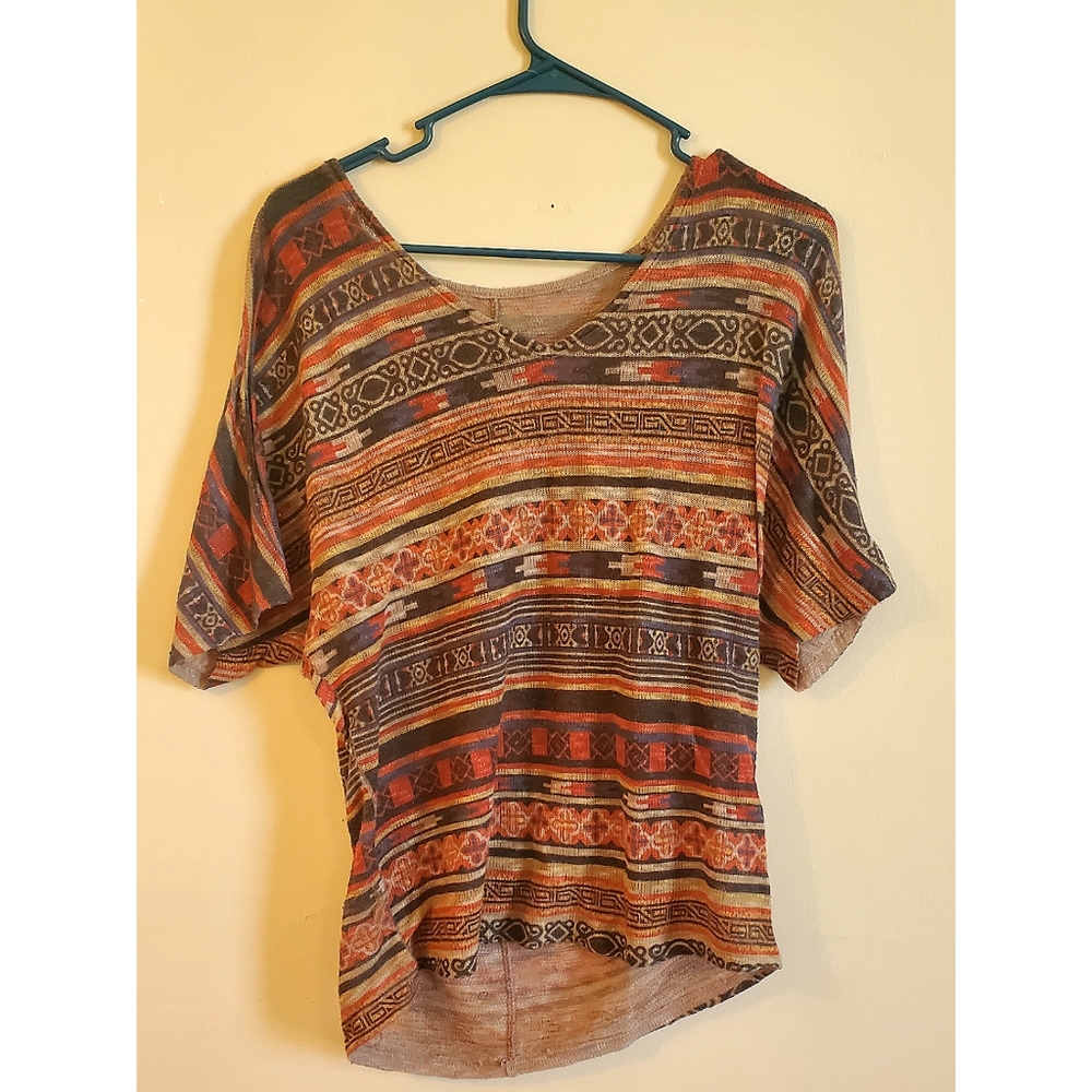 Forever 21 Aztec print tunic size M